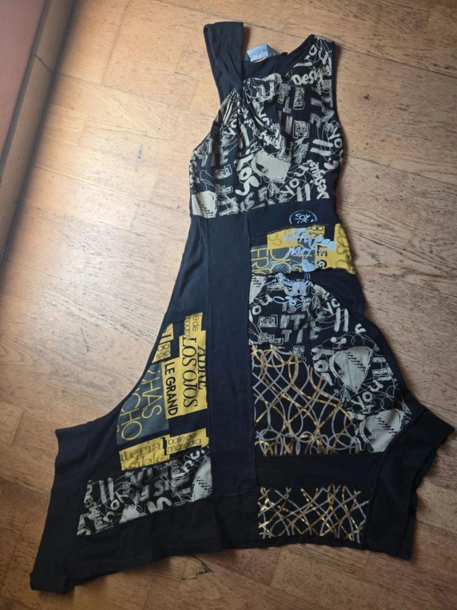 🌿 Vestido Desigual PP 100 % algodão Original e confortável – photo 3